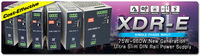 Alimentation industrielle à découpage sur rail DIN Mean Well XDR-E 75W 120W 150W 240W 480W 960W 12V 24V 36V 48V