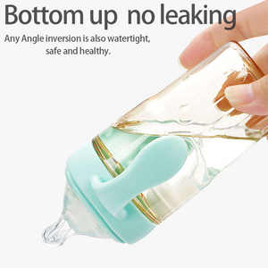 במפעל טבעי להרגיש bpa חינם pp התינוק האכלת בקבוק סיעודי סיליקון החלפת piple עבור יונה - Product Image 3