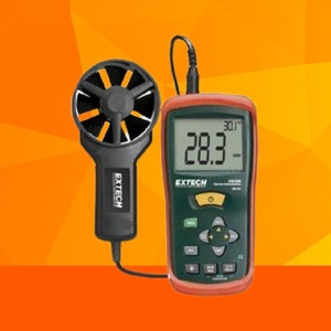 Anemómetro Portátil Extech AN100, Medidor de Velocidad del Viento en Unidades M/S, Pantalla Digital, Material ABS, Logotipo Impreso con UV - Product Image 4