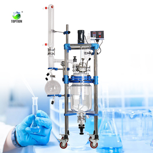 For Glass Reactor (Reaction <b>Kettle</b>) with Double-Layered Design for Thermal Stability and Energy Saving - Product Image 1