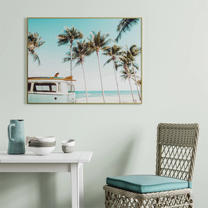 Peintures murales scandinaves, décorations intérieures, impressions modernes pour la maison, art mural tropical, <span class=keywords><strong>plage</strong></span>, <span class=keywords><strong>mer</strong></span>, toiles, paysages marins - Product Image 3