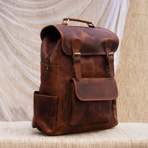 Sacs à Dos Vintage en Cuir Véritable Vintage Sacs à Dos pour Dames Femmes Designer Femmes Sac à Dos Sacs LBK-0006 - Product Image 1