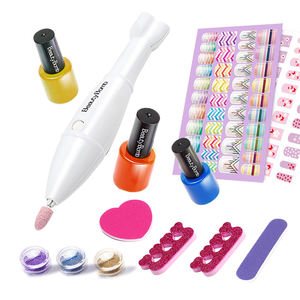 Ensemble de <span class=keywords><strong>salon</strong></span> d'art des ongles pour enfants Kit de vernis à ongles ensemble de manucure pour enfants non toxique pour les petites filles <span class=keywords><strong>jeu</strong></span> de <span class=keywords><strong>maquillage</strong></span> de beauté - Product Image 1