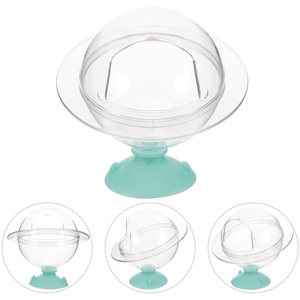 Hamster Salle De Bains <span class=keywords><strong>Sable</strong></span> Boîte De Bain Baignoire Tournante Intérieure pour Gerbilles Cochons D'Inde Splash Pet - Product Image 6