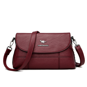 กระเป๋าถือผู้หญิงแฟชั่นใหม่ กระเป๋าสะพายข้างลำลอง กระเป๋าสะพายไหล่เดียว กระเป๋าหนัง PU คุณภาพสูง - Product Image 5