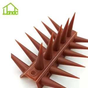 Pointes <span class=keywords><strong>anti</strong></span>-oiseaux en plastique réutilisables pour l'extérieur, <span class=keywords><strong>anti</strong></span> chat, <span class=keywords><strong>anti</strong></span>-pigeon, pour clôture, mur et toit - Product Image 4