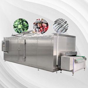 Nouvel équipement de congélation rapide IQF industriel, tunnel de congélation à air pulsé pour poisson, congélateur rapide individuel à bande maillée IQF - Product Image 4
