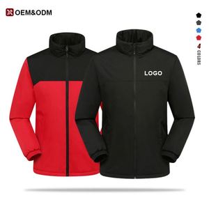New Winter Men's Jackets Printed Custom <b>Waterproof</b> <b>Warm</b> Windproof Jacket Stand Collar Hiking Men's Outdoor Jacket Custom logo - Product Image 3