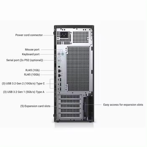เวิร์กสเตชันเดสก์ท็อป T5860 ปี 2023 คอร์ Xeon W3-1TB SSD 128GB RAM RTX A4500 6 คอร์ มีสินค้าพร้อมส่ง! T5860 เวิร์กสเตชันแบบทาวเวอร์ 5860 ทาวเวอร์ - Product Image 3