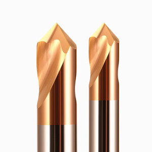 90 độ nhôm kim loại máy tiện cắt 1PC tungsten <span class=keywords><strong>carbide</strong></span> thép <span class=keywords><strong>CNC</strong></span> lỗ tráng chamfering phay công cụ - Product Image 4