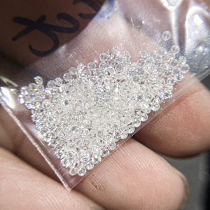 เพชรเม็ดเล็กทรงกลมใหญ่สีสดใส VVS 2/2.5/3/3.5/4/4.5mm HPHT สำหรับปลูกในห้องปฏิบัติการขายส่งเพชรหลวมธรรมชาติ - Product Image 2