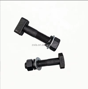 Pernos y Tuercas de Acero M16 X55 de Alta Resistencia al por Mayor, Pernos de <span class=keywords><strong>Cabeza</strong></span> Hexagonal, Piezas de Repuesto para Maquinaria de Construcción - Product Image 6