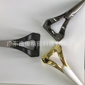 Luxury Decorative <b>Sofa</b> Legs Carbon Steel Heavy Duty Modern Minimalist Contemporary Design Black <b>Gold</b> Finish Furniture Hardware - Product Image 4