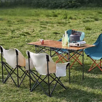 Chaise de pique-nique pliante Portable de haute qualité et ensemble de Table mobilier de Camping en plein air léger Durable pour barbecue de jardin de parc de plage