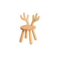 Tabouret pour enfants en bois massif, forme animale, mobilier commercial pour maternelle, meubles Montessori pour préscolaire, chaise de bibliothèque pour enfants