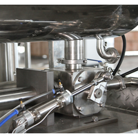 Machine de remplissage et d'emballage automatique rotative pour liquides, confitures, sauces et pâtes en sachets préformés Doypack, modèle industriel LINPACK, très demandée