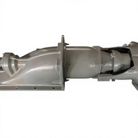 Système de propulsion à jet d'eau marine, bateau à grande vitesse, propulsion à jet, pompe à jet d'eau en aluminium, direction hydraulique OEM, puissance de 100 kW à 10 000 kW