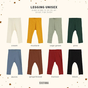 Leggings en crème de qualité supérieure offrant une flexibilité légère, une douceur respirante et une chaleur confortable pour les bébés au quotidien. - Product Image 5