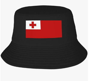 Tonga Bucket Hat para Mujeres Hombres Summer Travel Sun Beach Bucket Cap Unisex Outdoor Fisherman Hat - Product Image 1