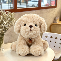 Adorable jouet en peluche chiot, chien câlin, jouets pour enfants, logo personnalisé accepté, échantillon gratuit, jouet en peluche pas cher