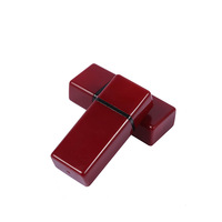 Offre Spéciale – Boîtier Rouge 17*9mm pour Tampon Flash de Poche, Fournitures de Tampons en Caoutchouc Photosensibles Personnalisés, Boîtier de Tampon de Bureau OEM avec Tampon de 7mm d'Épaisseur