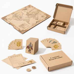 Penjualan Langsung Pabrik Permainan Papan Keluarga yang Dapat Disesuaikan untuk Anak-Anak dan Dewasa - Product Image 4