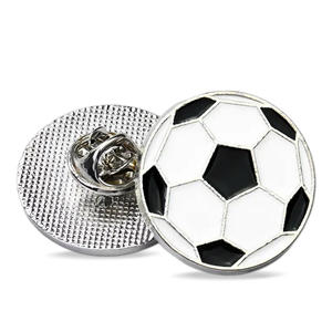 Insigne de football personnalisé en gros émail doux métal épinglette balle bottes Panda <span class=keywords><strong>but</strong></span> icône dynamique Sport tournoi Souvenir Fan Merch - Product Image 2