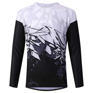 Camiseta de Motocross Personalizada para Hombre, Manga Larga, para Motocross MX, Ropa Deportiva para Motocross con Estampado de Equipo - Product Image 1