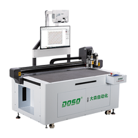 Máquina de Corte Inteligente de Tela Automática DOSO, Motor PLC de 9500W, Mesa de Corte de Alta Potencia para Producción de Calzado, 1 Año de Garantía
