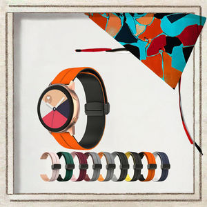 Bracelet en silicone magnétique IVANHOE Luxury 20/22 mm avec boucle en D pour montre 4/5 Pro Sport - Product Image 3