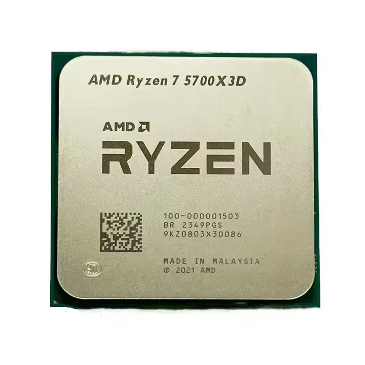 Ryzen7 5700X3D - 8-Core 16-Thread CPU with 96MB L3 Cache