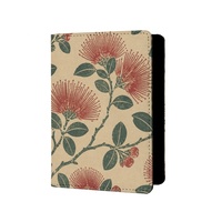 Porte-passeport multifonctionnel tropical personnalisé avec logo, profil fin, pour souvenirs de musées et boutiques
