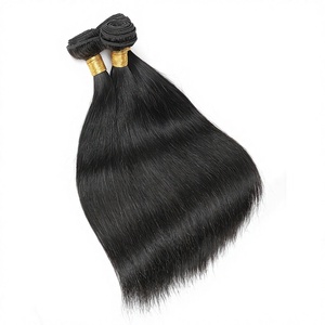 YOUNG DONORS TOP GRADE RAW INDIAN TEMPLE HAIR BUNDLES EXTENSION DE CHEVEUX DE LUXE AVEC DES PRODUITS CHEVEUX DE QUALITÉ 100% - Product Image 1