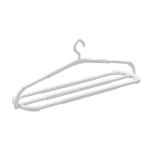 Multifunctional Extendable Coat Rack White Hook Type For Clothes Drying And Storage Bedroom Balcony Use - Product Image 5