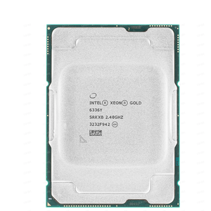 โปรเซสเซอร์ Xeon 6336Y (แคช 36M, 2.40 GHz) FC-LGA16A CD8068904658702 BX806896336Y SRKXB CPU Gold Desktop Core รองรับการขายส่ง - Product Image 1