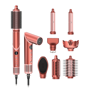 Nuevo Set Profesional 5 en 1 de Secador y Estilizador de Cabello con Aire Caliente, Cepillo Secador Giratorio Automático PTC BLDC - Product Image 3