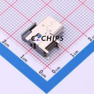 TYPEC-305-ACP16H67 USB Connector SMD Connector ( Connector Type: Type-C )( Protocol Standard: USB 3.1 )( Gender: Female ) - Product Image 2