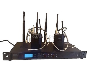 Micrófono Inalámbrico Digital Profesional de Mano, Tipo Lavalier, para Karaoke, de Doble Canal, Alta Fidelidad, Portátil, ULXD4D BETA87 Beta58 - Product Image 3