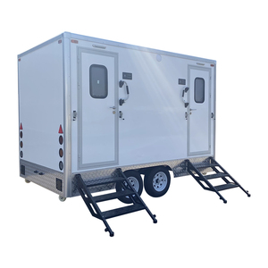 Baño Portátil con Lavabo, Inodoros Móviles para Exteriores, Inodoro Móvil de Lujo, Remolque de Baño VIP, Fácil de Limpiar - Product Image 3