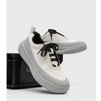 Chaussures de skate pour hommes en cuir, basses, à lacets, avec coussin d'air, style rétro, faites à la main, décontractées, pour l'automne