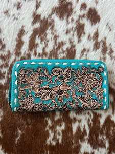 Portefeuille fait à la main pour femmes sac en cuir occidental de bohème élégant de qualité supérieure Vintage dame mode nouveaux embrayages pour femmes usinés - Product Image 3