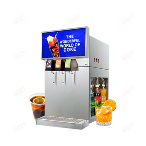 Distributeur de boissons gazeuses électriques, <span class=keywords><strong>fontaine</strong></span> à soda, carbonateur, distributeur de boissons, machine de distribution de boissons congelées commerciale - Product Image 1
