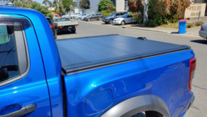 Accessoires de voiture, 4x4, couvercle de volet roulant en Aluminium, couvercle de Tonneau rétractable pour <span class=keywords><strong>Ford</strong></span> Ranger <span class=keywords><strong>raptor</strong></span> F150 - Product Image 2
