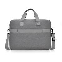 Sacoche d'ordinateur portable en tissu Oxford durable avec logo personnalisé pour hommes et femmes, sacoche d'affaires avec bandoulière, housses pour ordinateurs portables en gros