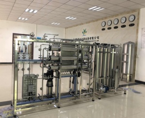 Automatische 250LPH Tweetraps Ro En Edi Water Systeem Osmose Inversa Industriële Waterzuiveringsinstallatie Voor Hemodialyse - Product Image 5