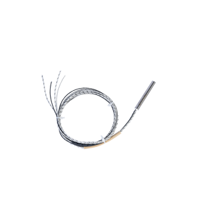 プローブ型 RTD 温度センサー 金属被覆工業用 <span class=keywords><strong>Pt100</strong></span> コンポーネント 高温環境用編組ケーブル - Product Image 5