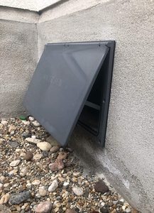 Cache-vent en résine ASA haut de gamme moderne pour la réduction des intrusions d'eau - Product Image 2