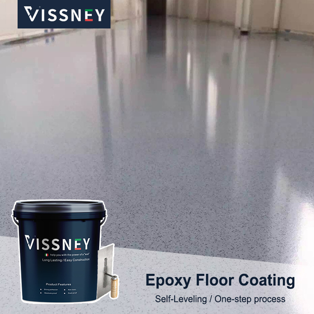 Epoxy Paint for Floor Self-Leveling Colored Sand Non-Slip Epoxy Floor Coating