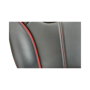 Hoge Kwaliteit Pvc Synthetische Lederen Stoelhoes Voor Meubels Voor Motorfietsen Sofa Stoelen Half Gat Embossing Gebreide Rug - Product Image 3