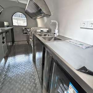 Trailer de Comida Redondo, Trailer de Correio, Caminhão de Comida para Vender Café e Churrasco - Product Image 4